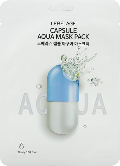 Маска для лица тканевая с гиалуроновой кислотой «Aqua Mask Pack»