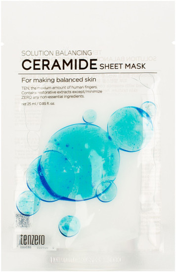 Маска тканевая для лица с керамидами «Solution Balancing Ceramide Sheet Mask»