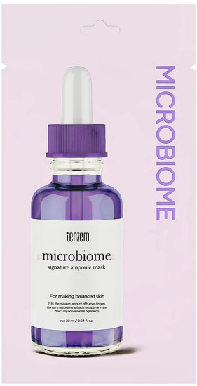 Маска для лица тканевая балансирующая с пробиотиками «Signature Ampoule Mask Microbiome»