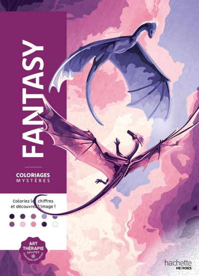 Раскраска Coloriages mystères Fantasy