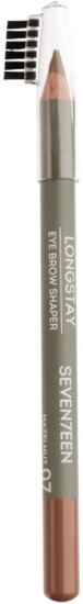 Карандаш для бровей с щеточкой тон 07 Longstay Eye Brow Shaper ореховый