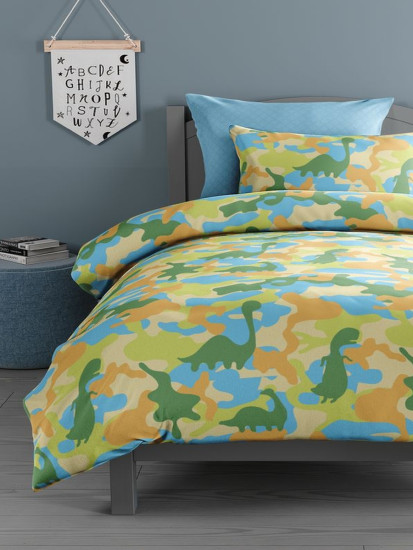 Комплект детского постельного белья «Dino camouflage»