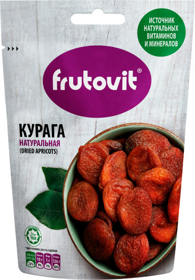 Курага натуральная «Фрутовит» высший сорт 200гр
