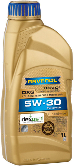 Моторное масло RAVENOL DXG 5W-30