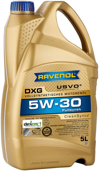 Моторное масло RAVENOL DXG 5W-30