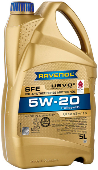 Моторное масло RAVENOL Super Fuel Economy SFE 5W-20