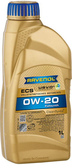 Моторное масло RAVENOL ECS EcoSynth 0W-20