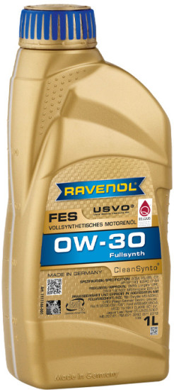 Моторное масло RAVENOL FES 0W-30