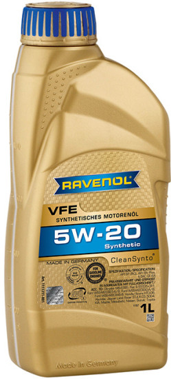 Моторное масло RAVENOL VFE 5W-20