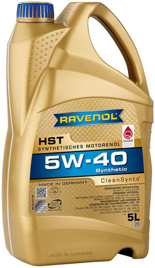 Моторное масло RAVENOL HST 5W-40