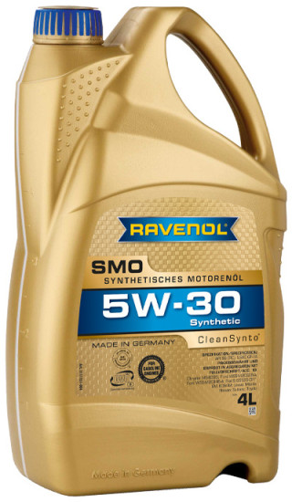 Моторное масло RAVENOL SMO 5W-30