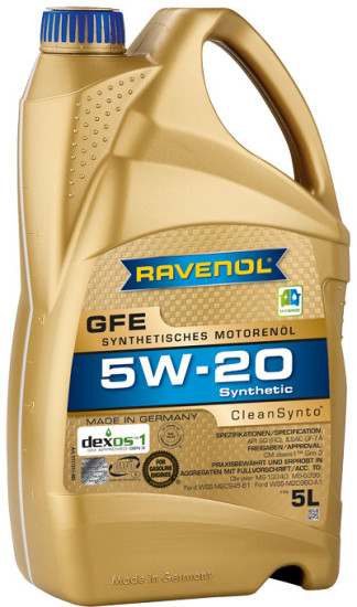 Моторное масло RAVENOL GFE 5W-20