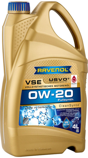 Моторное масло RAVENOL VSE 0W-20