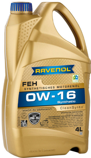 Моторное масло RAVENOL FEH 0W-16