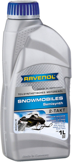 Масло для 2T снегоходов RAVENOL Snowmobiles Teilsynth 2-Takt