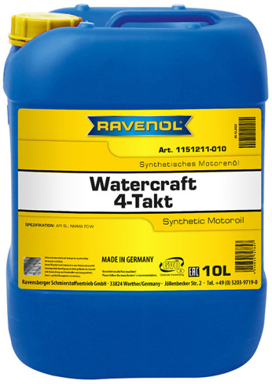 Моторное масло RAVENOL Watercraft 4-T