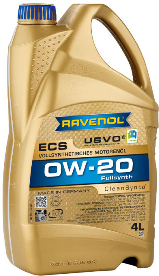 Моторное масло RAVENOL ECS EcoSynth 0W-20