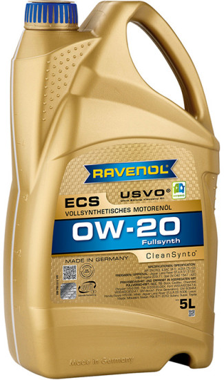 Моторное масло RAVENOL ECS EcoSynth 0W-20
