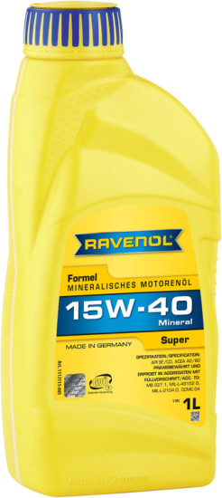 Моторное масло RAVENOL Formel Super 15W-40 SF-CD