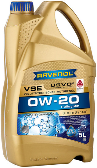 Моторное масло RAVENOL VSE 0W-20