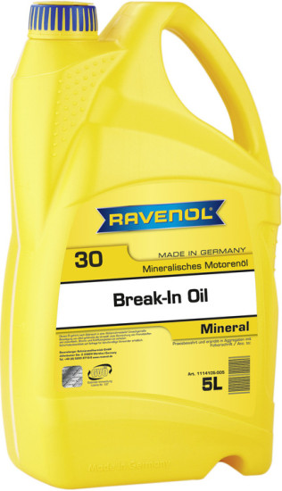Обкаточное масло RAVENOL Break-In Oil SAE 30