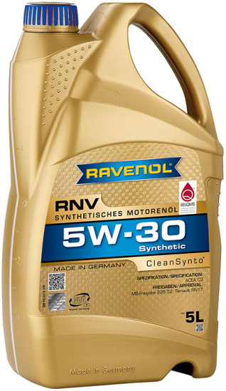 Моторное масло RAVENOL RNV 5W-30