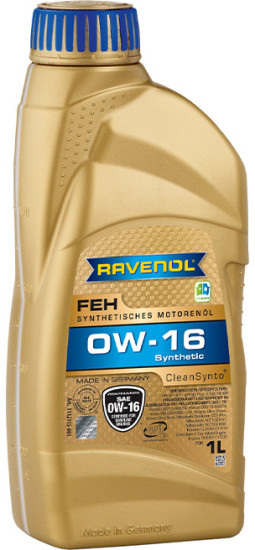 Моторное масло RAVENOL FEH 0W-16