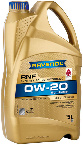 Моторное масло RAVENOL RNF 0W-20