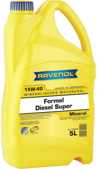 Моторное масло RAVENOL Formel Diesel Super 15W-40