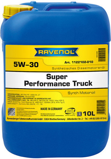Моторное масло RAVENOL Super Performance Truck 5W-30