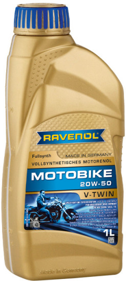 Моторное масло RAVENOL Motobike V-Twin 20W-50 Fullsynth