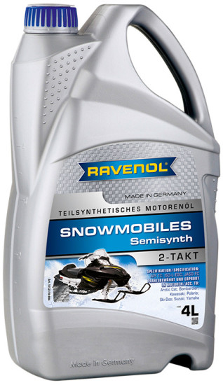 Масло для 2T снегоходов RAVENOL Snowmobiles Teilsynth 2-Takt