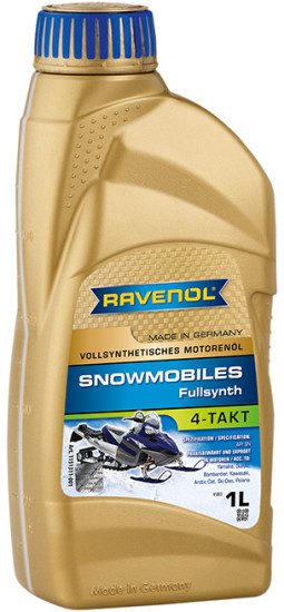Масло для снегоходов RAVENOL Snowmobiles 4-Takt Fullsynth