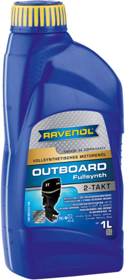 Моторное масло для 2Т лодочных моторов RAVENOL Outboardoel 2T Fullsynth