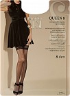 Тонкие чулки с эффектом загара "Queen 8" (ambra, 8 DEN)