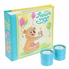 Набор подарочный «Наше чудо» для новорожденных: фотоальбом 50 листов + памятные коробочки