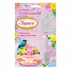 Ложка на открытке «Лариса»