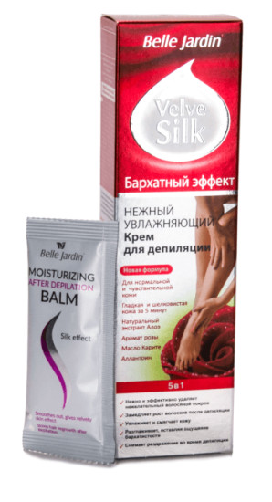 Крем для депиляции 5 в 1 «Velve silk»