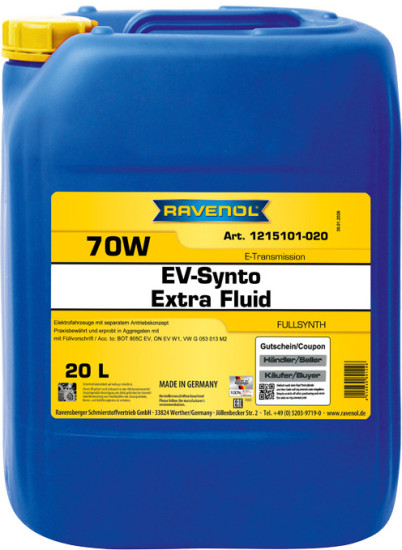 RAVENOL EV-Synto Extra Fluid 70W E-TF