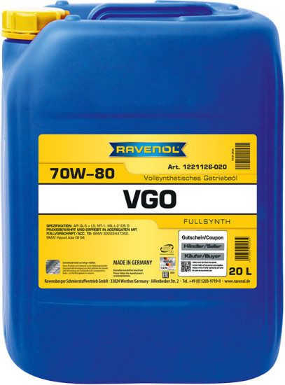 RAVENOL VGO 70W-80 LS