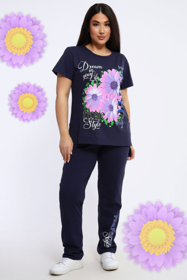 Женский костюм с брюками «Gerbera Style»