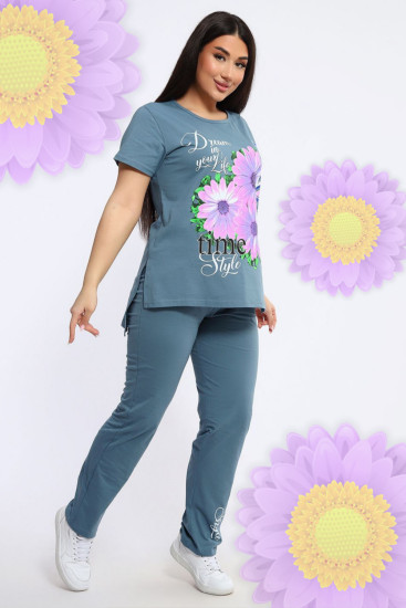 Женский костюм с брюками «Gerbera Style»