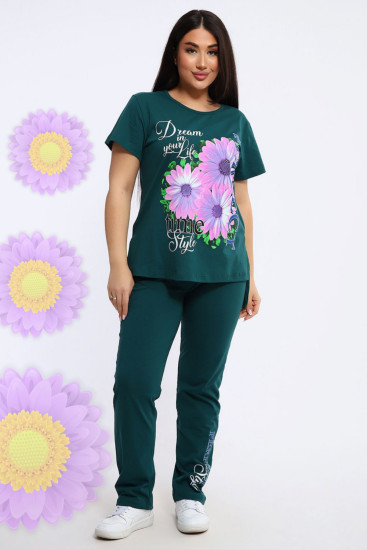 Женский костюм с брюками «Gerbera Style»