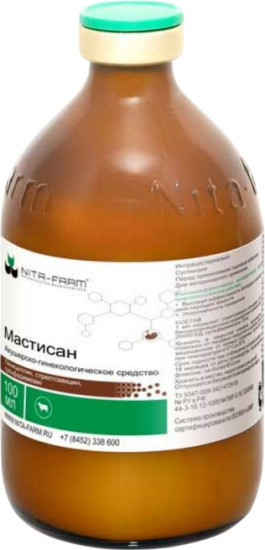 Средство для лечения крупного рогатого скота «Мастисан»
