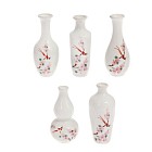 Мини-ваза «Роспись» Сакура (набор 5 штук)