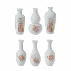 Мини-ваза «Роспись» Розы (набор 5 штук)