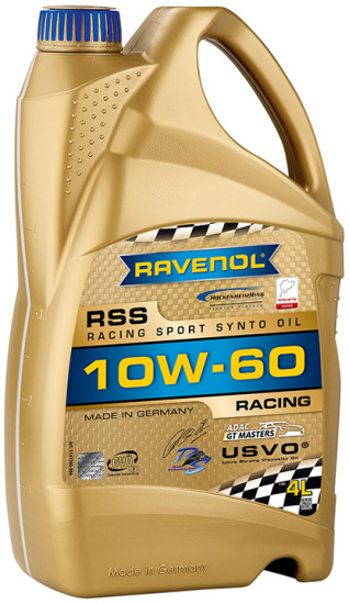 Моторное масло гоночное RAVENOL RSS Racing Sport Synto 10W-60
