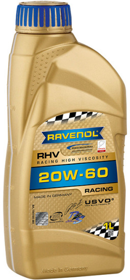 Моторное масло гоночное RAVENOL RHV Racing High Viscosity 20W-60