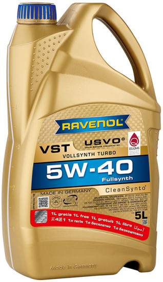 Моторное масло RAVENOL VST 5W-40