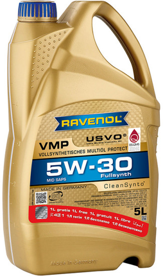 Моторное масло RAVENOL VMP 5W-30